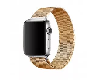 Металлический ремешок для Apple Watch 42/44 mm Milanese Loop Gold