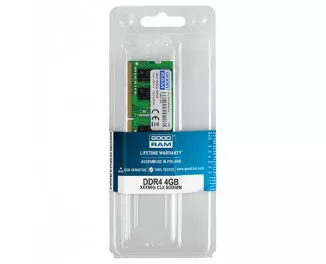 Память для ноутбука SO-DIMM DDR4 16 Gb (2666 MHz) GOODRAM (GR2666S464L19/16G)