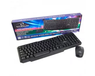 Комплект Esperanza Titanum Memphis TK108UA Black USB