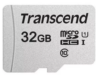 Карта памяти microSD 32Gb Transcend UHS-I 300S (TS32GUSD300S-A) + SD адаптер