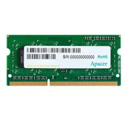Память для ноутбука SO-DIMM DDR3 8 Gb (1600 MHz) Apacer (DV.08G2K.KAM) 