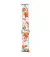 Силіконовий ремінець для Apple Watch 44/45/46 mm Sport Band Print White&flowers