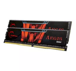 Оперативная память DDR4 16 Gb (2666 MHz) (Kit 8 Gb x 2) G.SKILL Aegis (F4-2666C19D-16GIS)