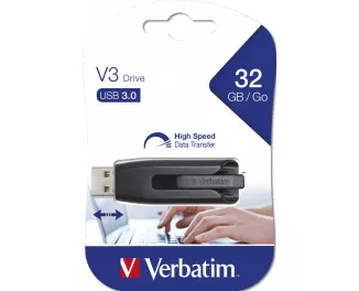 Флешка USB 3.0 32Gb Verbatim Store 'n' Go V3 Grey (49173)