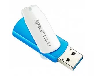 Флешка USB 3.1 32Gb Apacer AH357 Blue/White (AP32GAH357U-1)