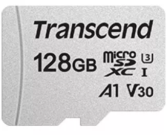 Карта памяти microSD 128Gb Transcend UHS-I 300S (TS128GUSD300S)