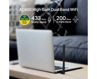 Wi-Fi адаптер TP-Link Archer T2U plus (AC600)