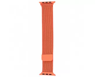 Металлический ремешок для Apple Watch 38/40 mm Milanese Loop Orange