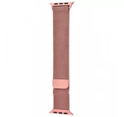Металлический ремешок для Apple Watch 38/40 mm Milanese Loop Rose Gold