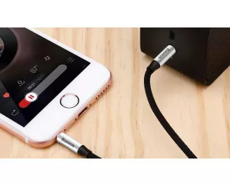 Кабель Audio AUX > AUX  Baseus Yiven M30 1.5m (CAM30-CS1) Black