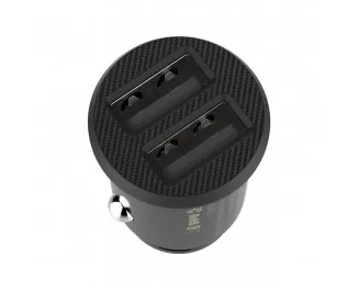 Автомобильное зарядное устройство Baseus Grain 3.1A 2USB (CCALL-ML01) Black