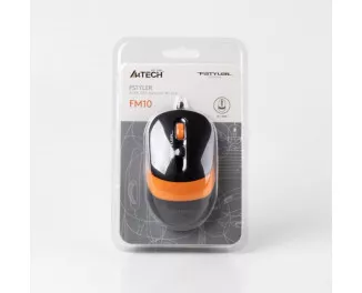 Мышь A4Tech FM10 Black/Orange USB