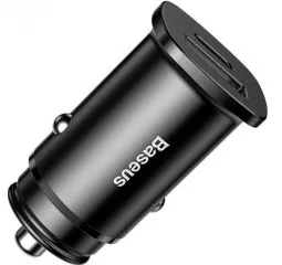 Автомобильное зарядное устройство Baseus Square PPS Universal Smart Car PD 3.0 QC 4.0+ 30W (CCALL-AS01) Black