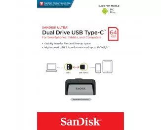 Флешка USB 3.0 64Gb SanDisk Ultra (SDDDC2-064G-G46)