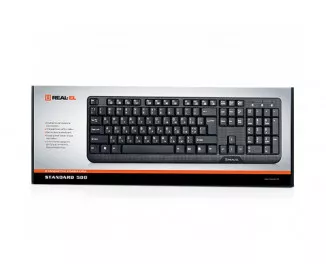 Клавиатура REAL-EL 500 Standard USB black