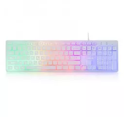 Клавиатура Vinga KB410 White