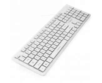 Клавіатура Vinga KB410 White