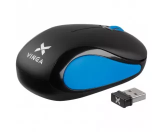 Мышь беспроводная Vinga MSW-907 black - blue