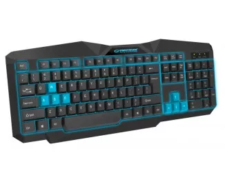 Клавиатура Esperanza EGK201 Blue USB LED