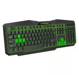 Клавиатура Esperanza EGK201 Green USB LED