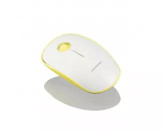 Мышь беспроводная Modecom MC-WM112 White/Yellow (M-MC-WM112-290)