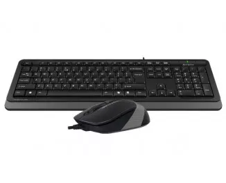Клавиатура и мышь A4Tech F1010 Black/Grey USB