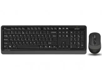 Клавиатура и мышь беспроводная A4Tech FG1010 Black/Grey USB