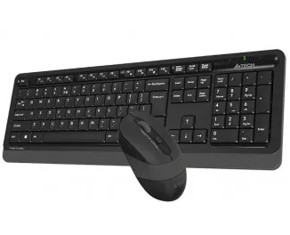 Клавиатура и мышь беспроводная A4Tech FG1010 Black/Grey USB