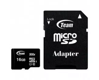 Карта памяти microSD 16Gb Team Class 10 UHS-I (TUSDH16GCL10U03)