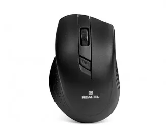 Мышь беспроводная REAL-EL RM-300 black-grey