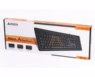 Клавиатура A4Tech KRS-83 Black USB