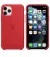 Чехол для Apple iPhone 11 Pro  Silicone Case Red
