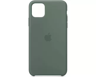 Чехол для Apple iPhone 11 Pro Max  Silicone Case Pine green