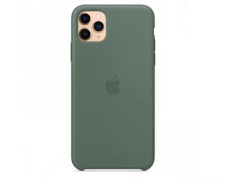 Чохол для Apple iPhone 11 Pro Max Silicone Case Pine green
