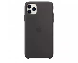 Чехол для Apple iPhone 11 Pro Max  Apple Silicone Case Black (MX002)