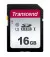 Карта памяти SD 16Gb Transcend Class 10 UHS-I U1 (TS16GSDC300S)