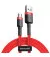 Кабель microUSB > USB Baseus Cafule Cable 2.4A 1.0m (CAMKLF-B09) Red
