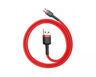 Кабель microUSB > USB Baseus Cafule Cable 2.4A 1.0m (CAMKLF-B09) Red