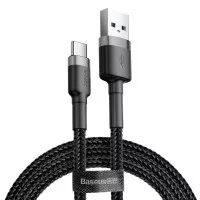 USB-кабель USB Type-C > USB Baseus Cafule Cable 3.0A 0.5m (CATKLF-AG1) Black/gray