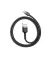 Кабель USB Type-C > USB  Baseus Cafule Cable 3.0A 0.5m (CATKLF-AG1) Black/gray