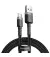 Кабель USB Type-C > USB  Baseus Cafule Cable 2.0A 2.0m (CATKLF-CG1) Black/gray