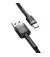 Кабель USB Type-C > USB  Baseus Cafule Cable 2.0A 2.0m (CATKLF-CG1) Black/gray