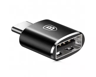 Переходник Baseus Adapter USB/USB-C (CATOTG-01) Black