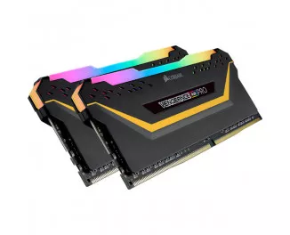 Оперативна пам'ять DDR4 16 Gb (3200 MHz) (Kit 8 Gb x 2) Corsair Vengeance RGB Pro Black (CMW16GX4M2C3200C16)