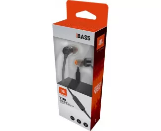 Наушники JBL TUNE 110 (JBLT110BLK) Black