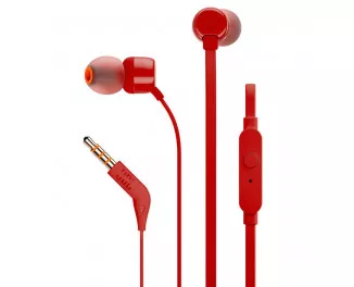 Наушники JBL TUNE 110 (JBLT110RED) Red