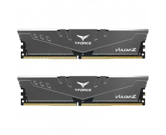 Оперативная память DDR4 16 Gb (3200 MHz) (Kit 8 Gb x 2) Team T-Force Vulcan Z Grey (TLZGD416G3200HC16CDC01)