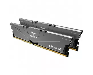 Оперативная память DDR4 16 Gb (3200 MHz) (Kit 8 Gb x 2) Team T-Force Vulcan Z Grey (TLZGD416G3200HC16CDC01)