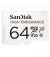 Карта пам'яті microSD 64Gb SanDisk High Endurance C10 UHS-I U3 V30 (SDSQQNR-064G-GN6IA)