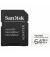 Карта пам'яті microSD 64Gb SanDisk High Endurance C10 UHS-I U3 V30 (SDSQQNR-064G-GN6IA)